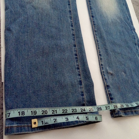 New Tainted Denim Jeans Mid Rise Slim Fit Hip Leg Men's Size 40 - Picture 11 of 16